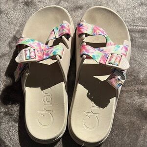 Chaco Sandals with Multicolor Straps